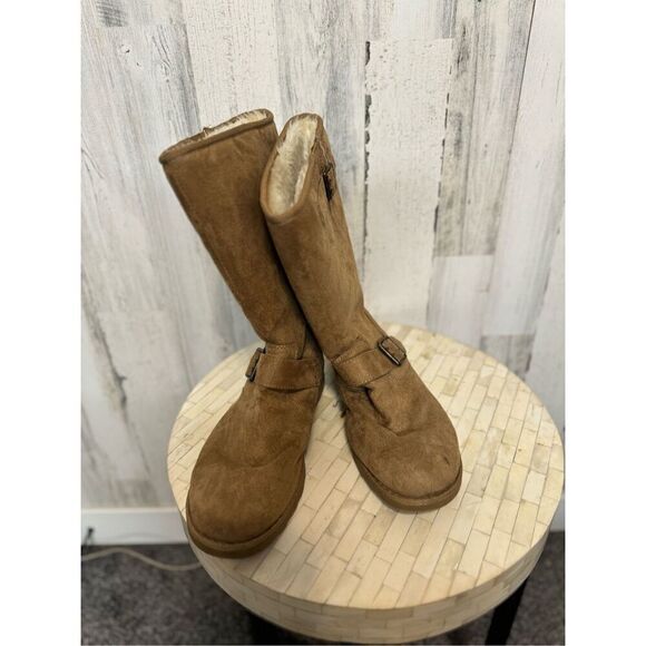 Brown boots size 10 - Picture 2 of 7